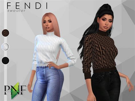 sims 4 cc pnf fendi sweater|plumbobsnfries .